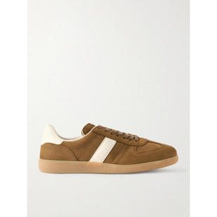 Tom Ford 汤姆·福特 男士 SS26 运动鞋 Terence 皮革边牛巴革