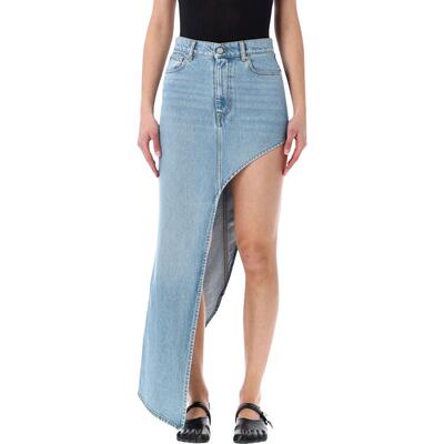 Coperni 女士 SS26 牛仔半身裙 不对称