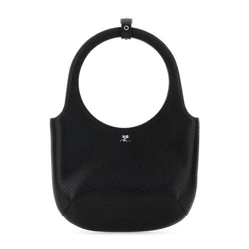 Courrèges 古未界 女士 FW25 托特包 压纹顶部提手手提包