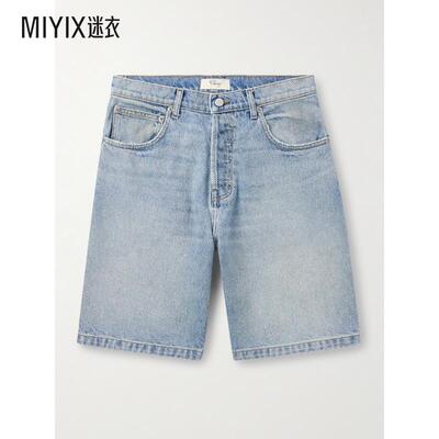 【秋冬新品】Cherry Los Angeles 男款直筒牛仔短裤 迷衣时尚