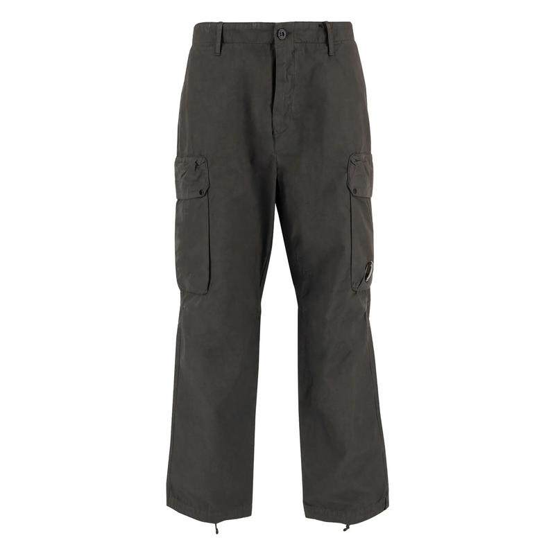 C.P. Company 男士 SS26 长裤 CARGO-POCKETS 直筒裤子