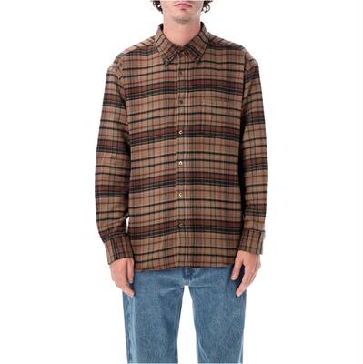 PORTUGUESE FLANNEL 男士 FW26 衬衫 Stalia 棉质格子