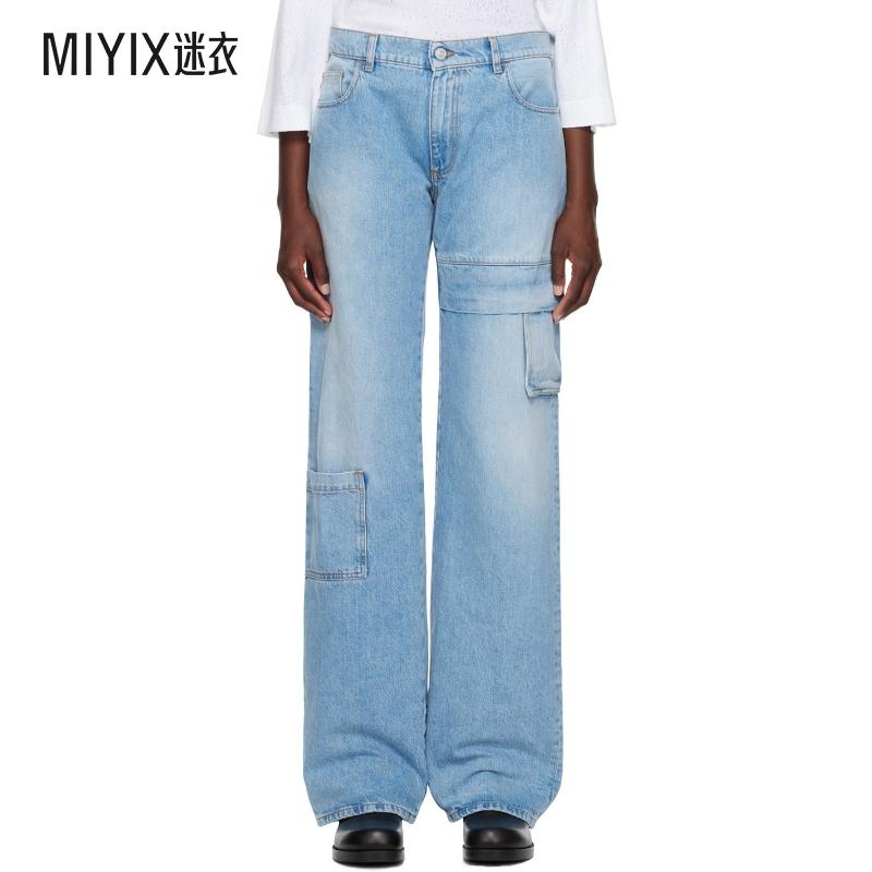 1017 ALYX 9SM 女士蓝色 Oversized 牛仔裤 迷衣时尚