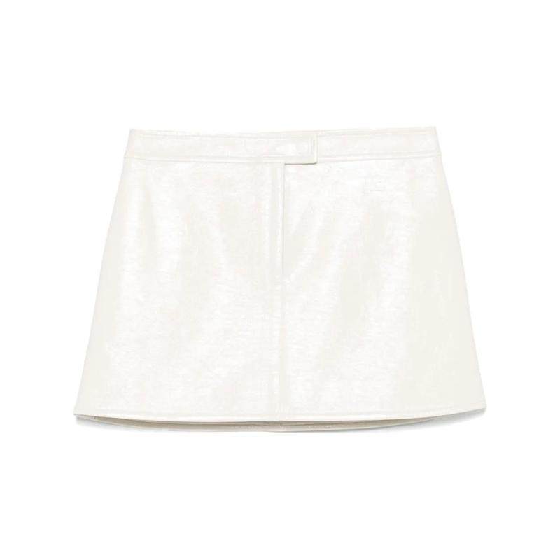 Courrèges 女士 SS25 半身裙 Reedition 迷你裙