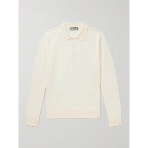 Canali 康钠丽 男士 SS26 POLO衫 修身羊毛