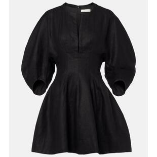 Faithfull the Brand 女士 短款连衣裙 Soleil 亚麻迷你连衣裙