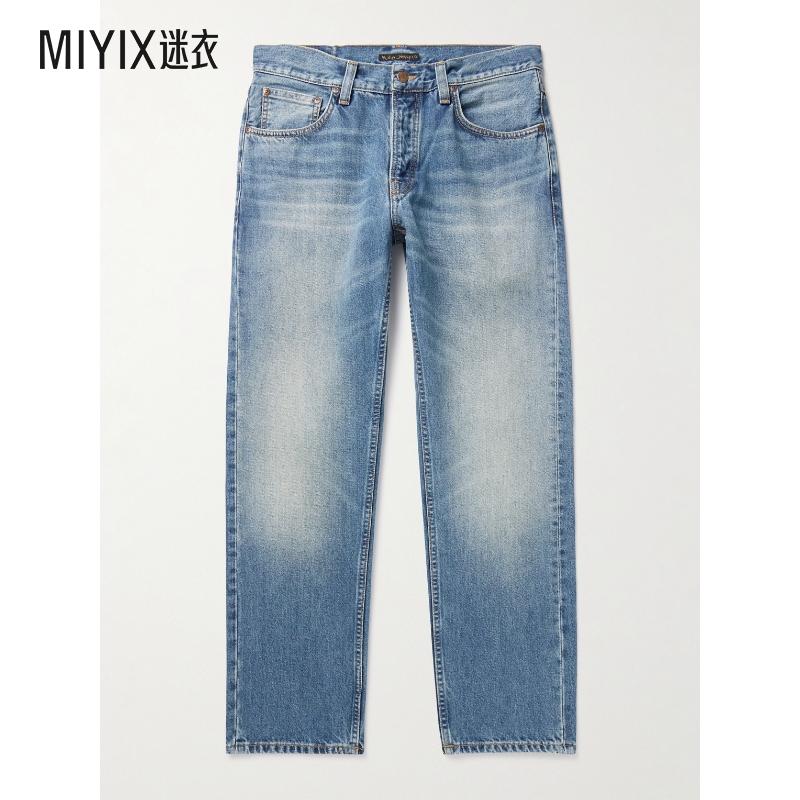 Nudie Jeans 男款Rad Rufus 直筒牛仔裤 迷衣时尚