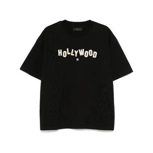 Amiri 男士 FW24 T恤 HOLLYWOOD SHOTGUN T恤