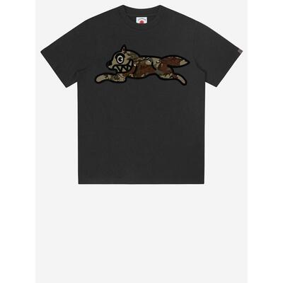 ICECREAM 男士 SS26 T恤 冰淇淋奔跑的狗迷彩印花