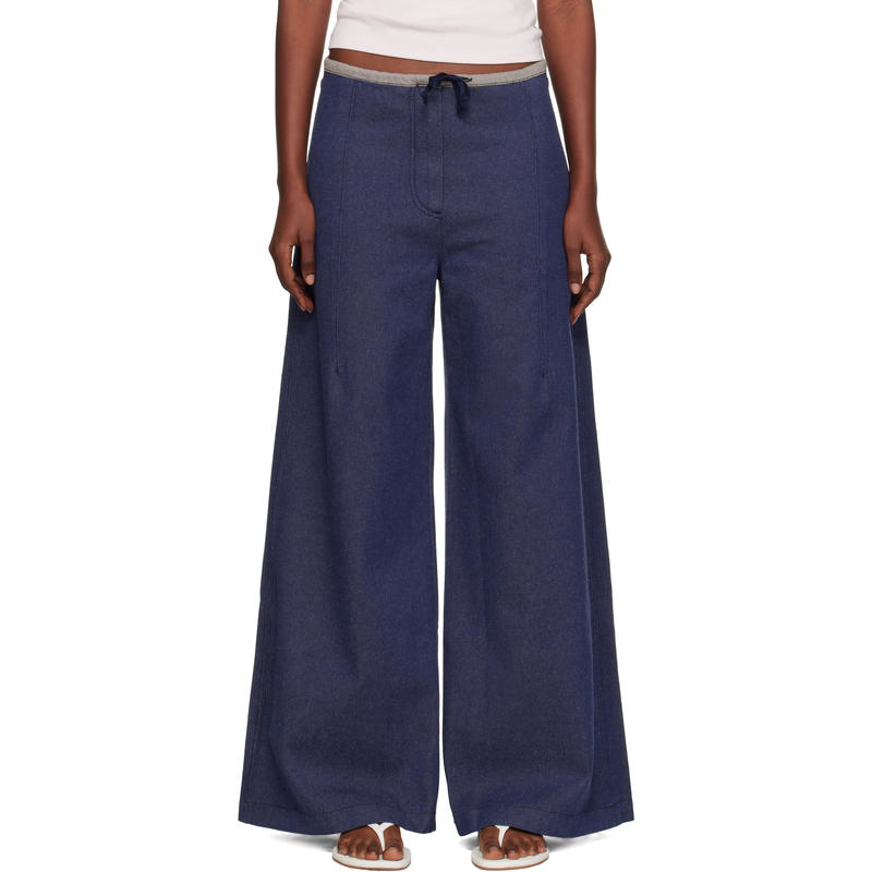 Baserange 女士 牛仔长裤 海军蓝 Arthur Loose 牛仔裤