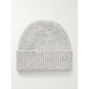 WILLIAM LOCKIE 男士 SS26 毛线帽 罗纹羊绒小便帽