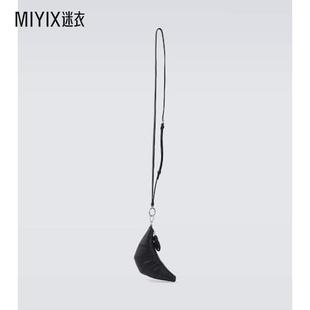 Lemaire 男款 牛角包形皮革零钱包 迷衣时尚
