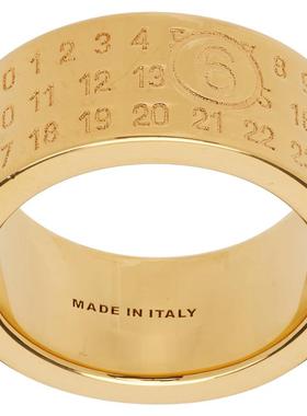 MM6 Maison Margiela 女士 戒指 Numeric Minimal Signature 戒指