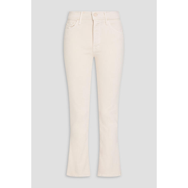 Mother Denim 女士 牛仔长裤 Insider Flood 高腰小喇叭牛仔裤