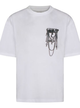 Carhartt WIP卡哈特 女士 T恤 CHART 白色棉质反向T恤