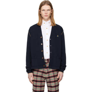 Westwood 海军蓝 西太后 开衫 Alex 男士 Vivienne