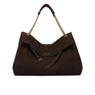 VENUS Orciani 单肩包 SS26 棕色牛巴革皮革包包 女士