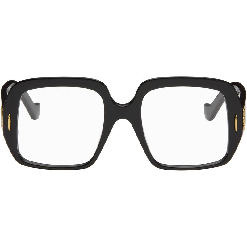 Loewe 女士 太阳镜 黑色 Anagram 眼镜