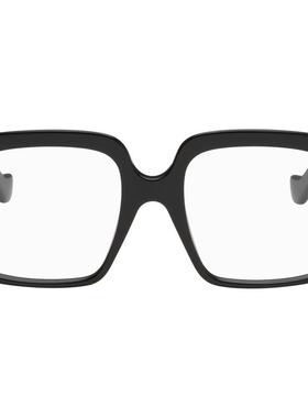 Loewe 女士 太阳镜 黑色 Anagram 眼镜