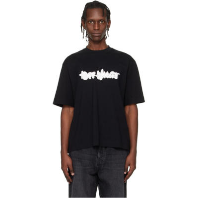Off-White 男士 T恤 黑色 Puffy Type Skate