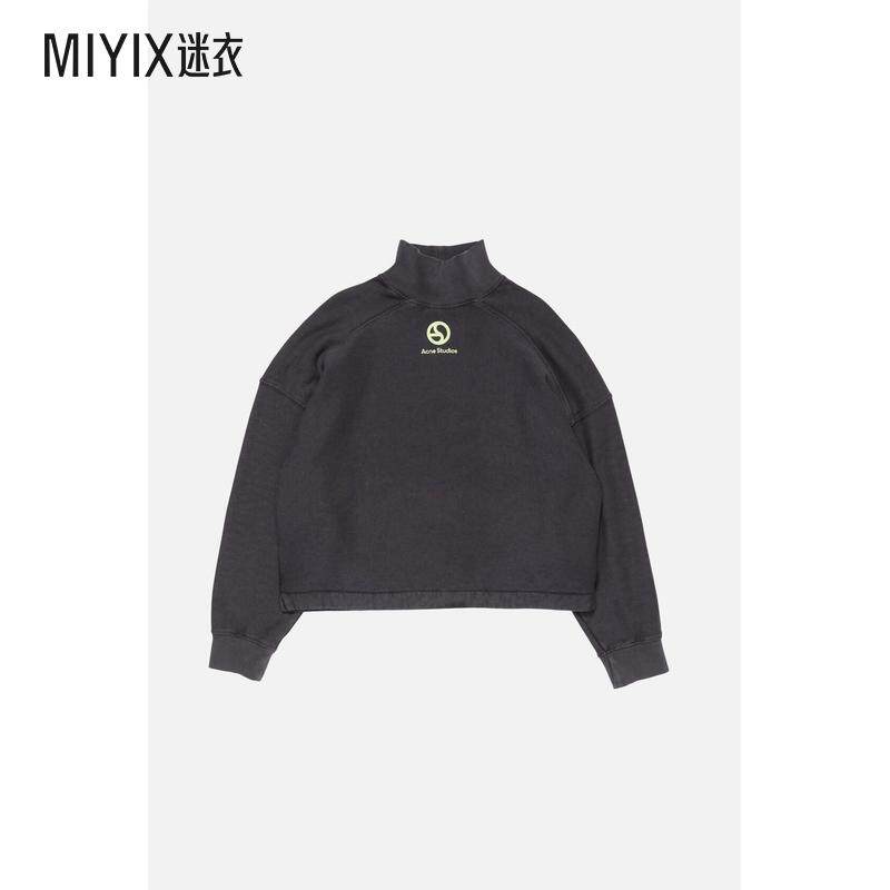 【秋冬新品】Acne Studios 羊毛衫男款 休闲磨毛高领长袖运动衫