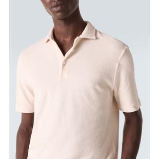 棉质厚绒布Polo衫 Fedeli Mondial POLO衫 男士