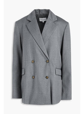 LOU LOU 女士 夹克 Donau 双排扣羊毛/斜纹布西装外套