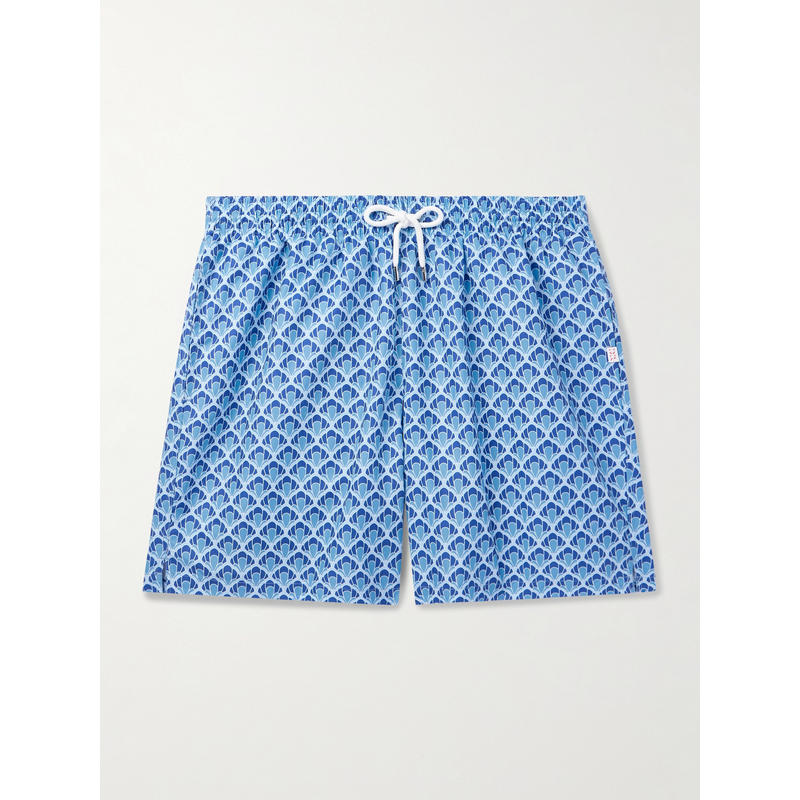 Derek Rose 男士 FW25 泳裤 直筒中长印花泳裤