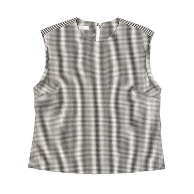 Incotex 女士 SS26 背心 EDITH GINGHAM-PATTERN 无袖上衣