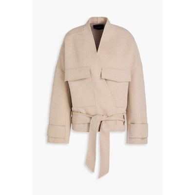 A EMERY 女士 夹克 Ames 羊毛混纺斜纹布夹克