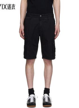 Stone Island石头岛 男款黑色 Supima Cotton Twill Stretch-TC