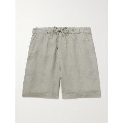 Hartford 男士 SS26 短裤 Joggy 直筒亚麻百慕大短裤