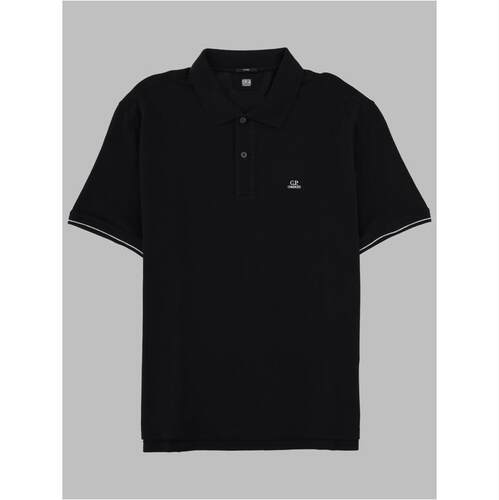 C.P. Company 男士 SS26 POLO衫 COL 徽标
