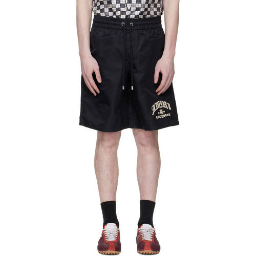 Amiri 埃米尔 男士 短裤 黑色 Amiri Hollywood