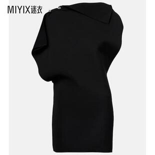 Jacquemus 女款 不对称迷你连衣裙 迷衣时尚