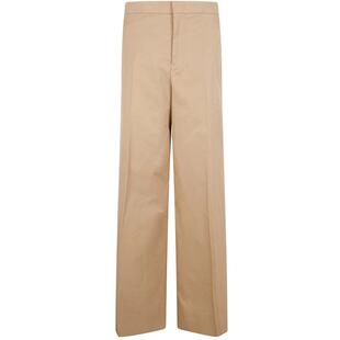 女士 吉尔·桑达 SS26 长裤 Jil Sander褶裥阔腿裤 Sander