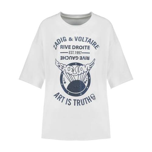 Zadig  Voltaire 萨迪格伏尔泰 女士 SS26 T恤 BERRY