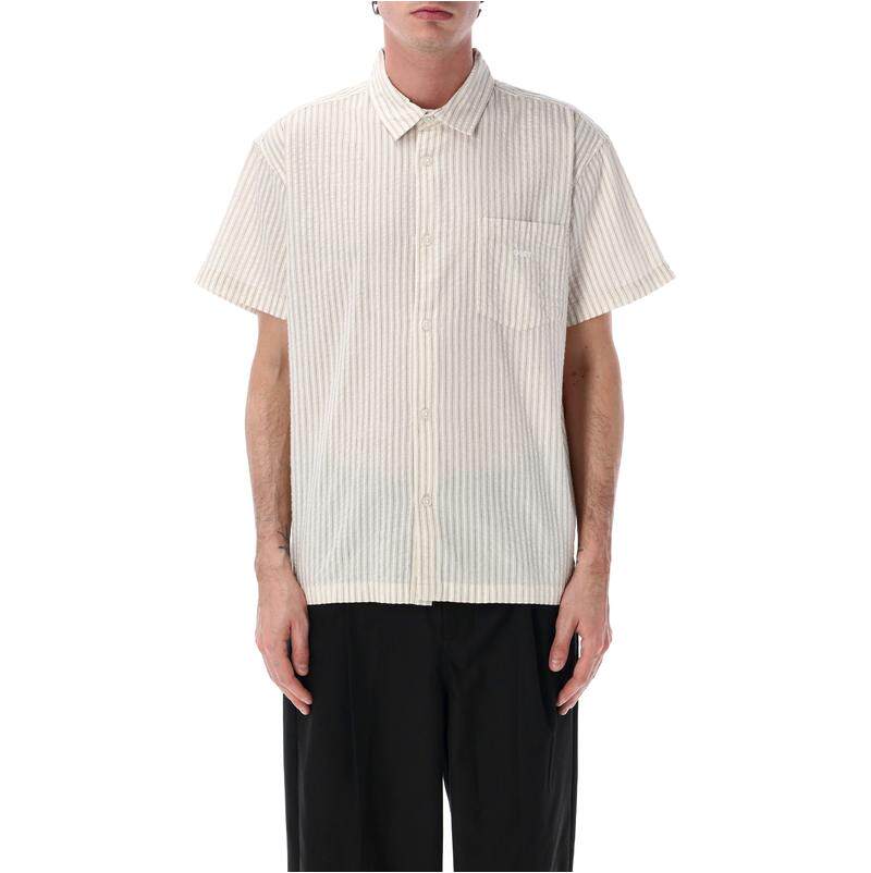 OBEY 男士 SS26 衬衫 Alan 条纹短袖