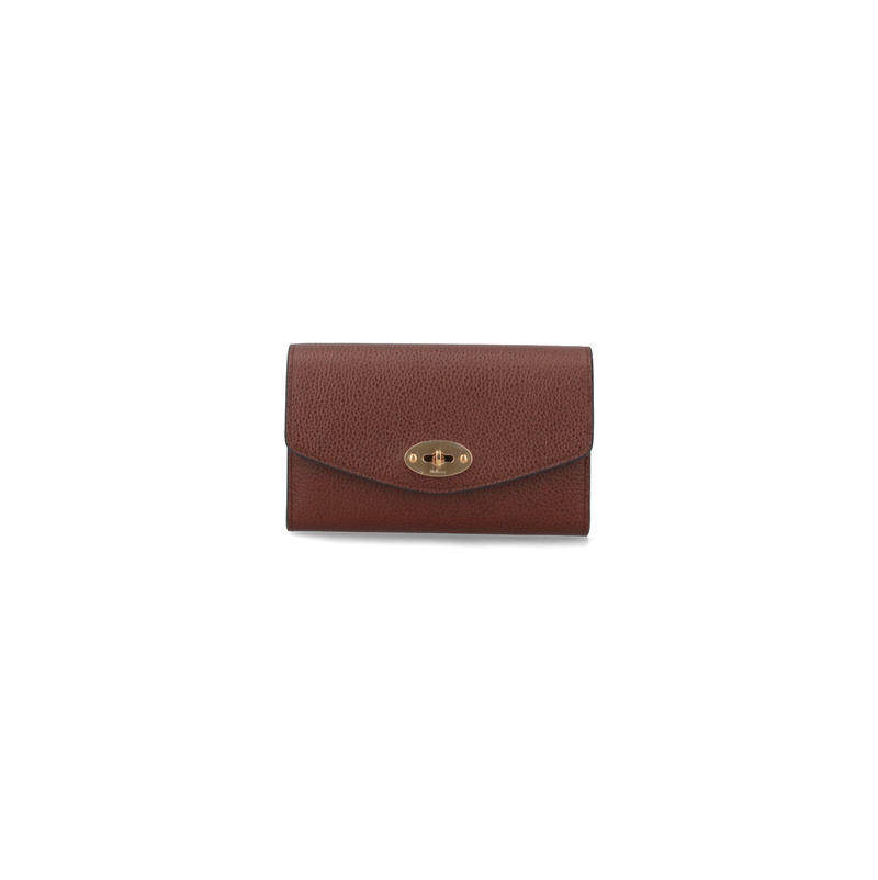 Mulberry 迈宝瑞 女士 SS26 钱包 深紫色棕色