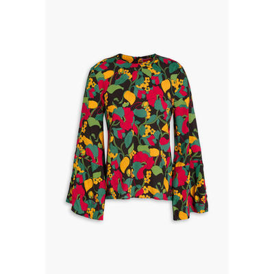 La DoubleJ 女士 上衣 Drifter 印花绉纱上衣