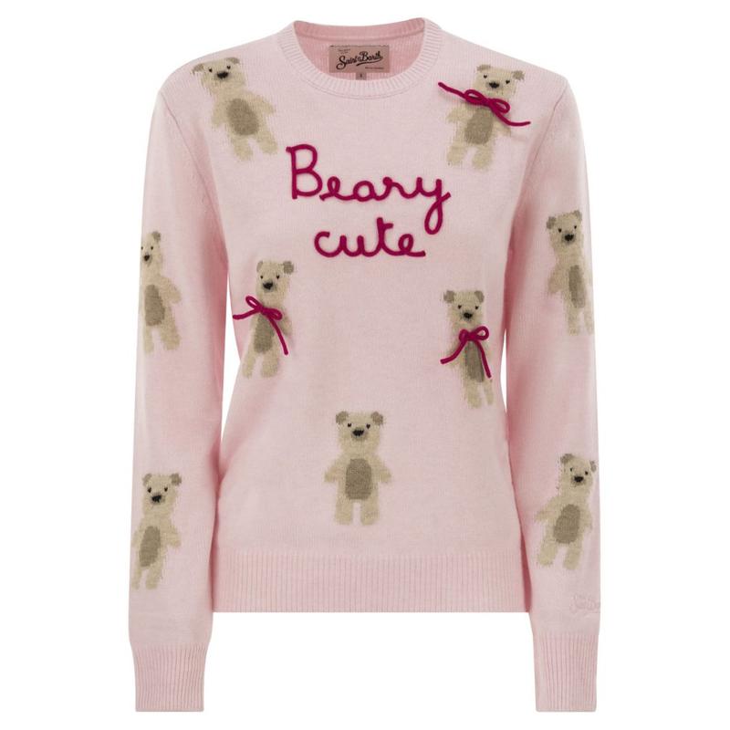 MC2 Saint Barth 女士 FW25 毛衣 Mc2 聖巴特泰迪熊連身衣