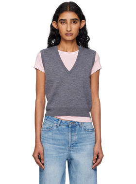 A.P.C. 女士 上衣 灰色 Lise 马甲