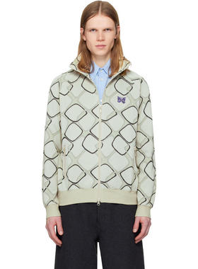 Needles 男士 卫衣 灰褐色 Abstract 运动夹克