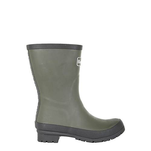 Barbour 女士 FW25 靴子 Banbury 標誌壓花靴