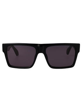 Off-White 中性（成人） SS26 太阳镜 光泽黑色醋纤太阳眼镜