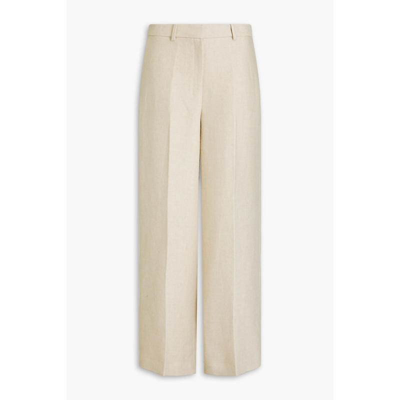 Theory 女士 长裤 亚麻阔腿裤