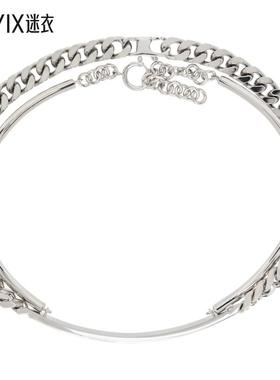 MM6 Maison Margiela 男款Mixed Chain 项链 迷衣时尚