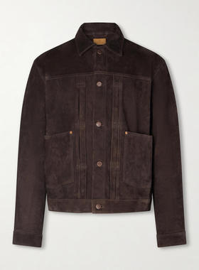 Nudie Jeans 男士 SS26 夹克 Dante II 绒面革机车夹克