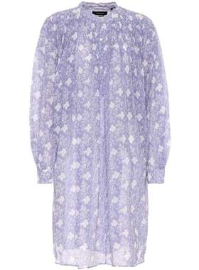 isabel marant 女士 中长连衣裙 Erika 棉质真丝衬衫式连衣裙