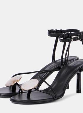 Christopher Esber 女士 凉鞋 Doma 70 精饰皮质凉鞋